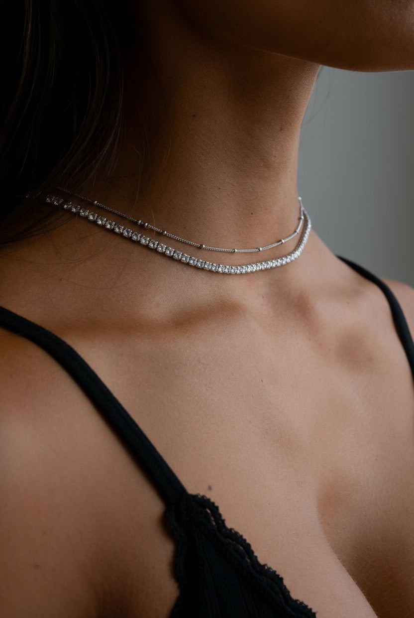 TENNIS NECKLACE - Kumaya Jewelry