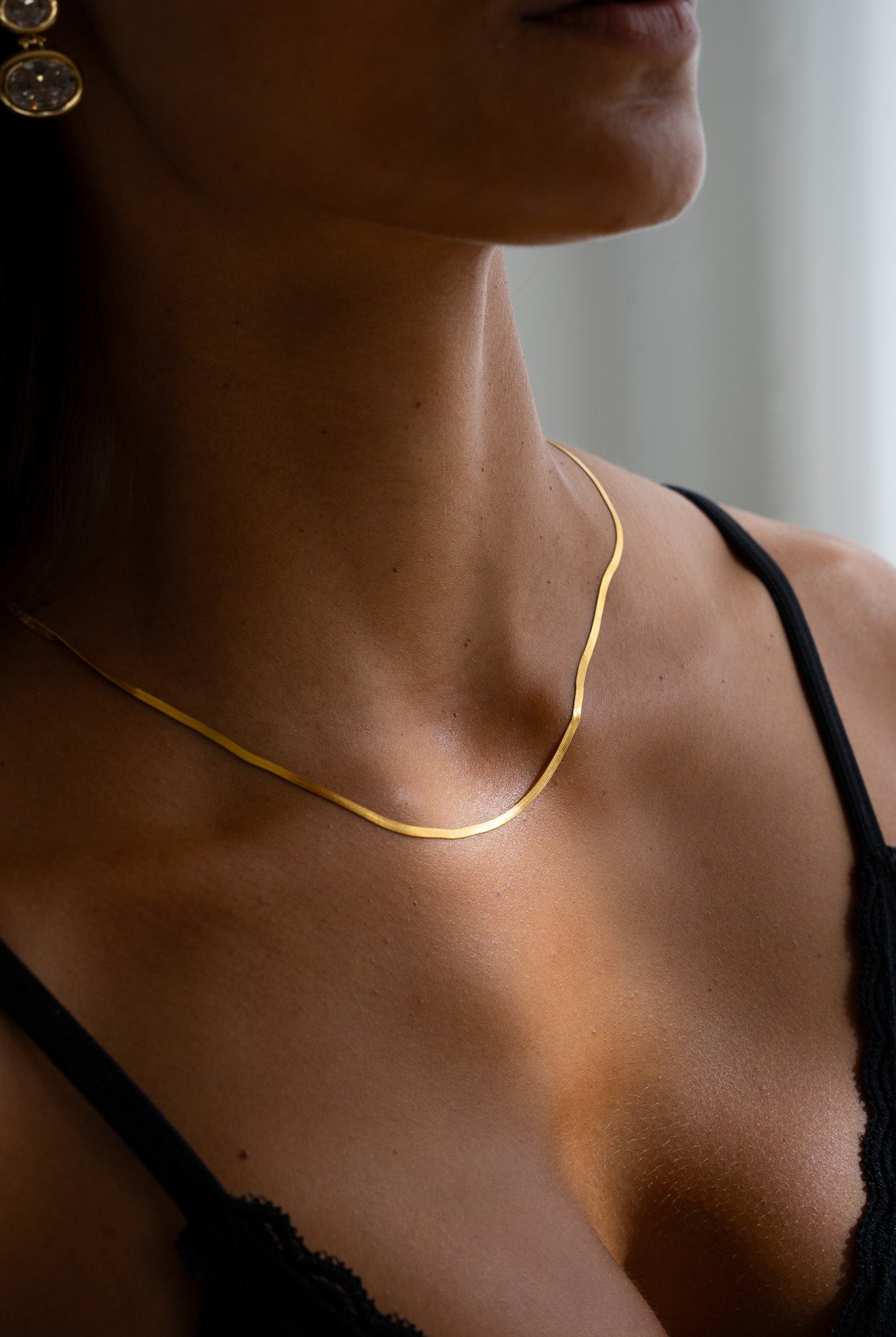 THIN SNAKE CHAIN - Kumaya Jewelry