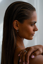 BEZEL HUGGIES - Kumaya Jewelry