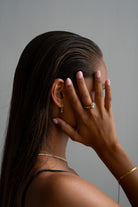 BEZEL HUGGIES - Kumaya Jewelry