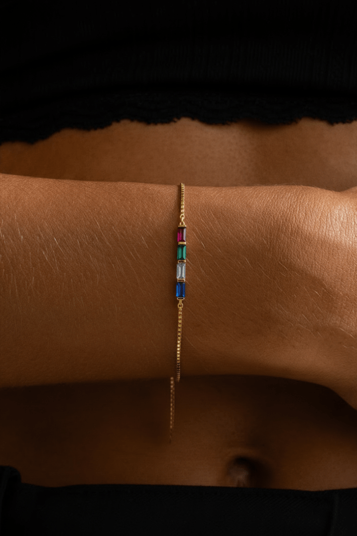 CLASSIC BIRTHSTONE BRACELET - Kumaya Jewelry