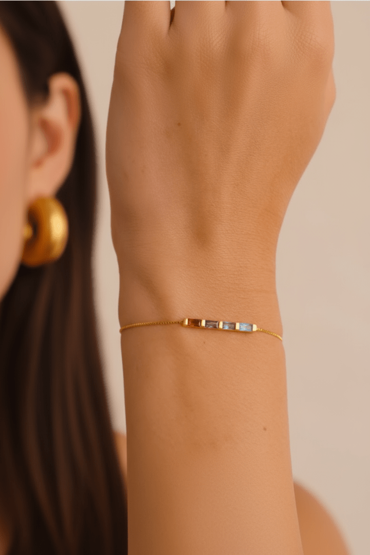 CLASSIC BIRTHSTONE BRACELET - Kumaya Jewelry