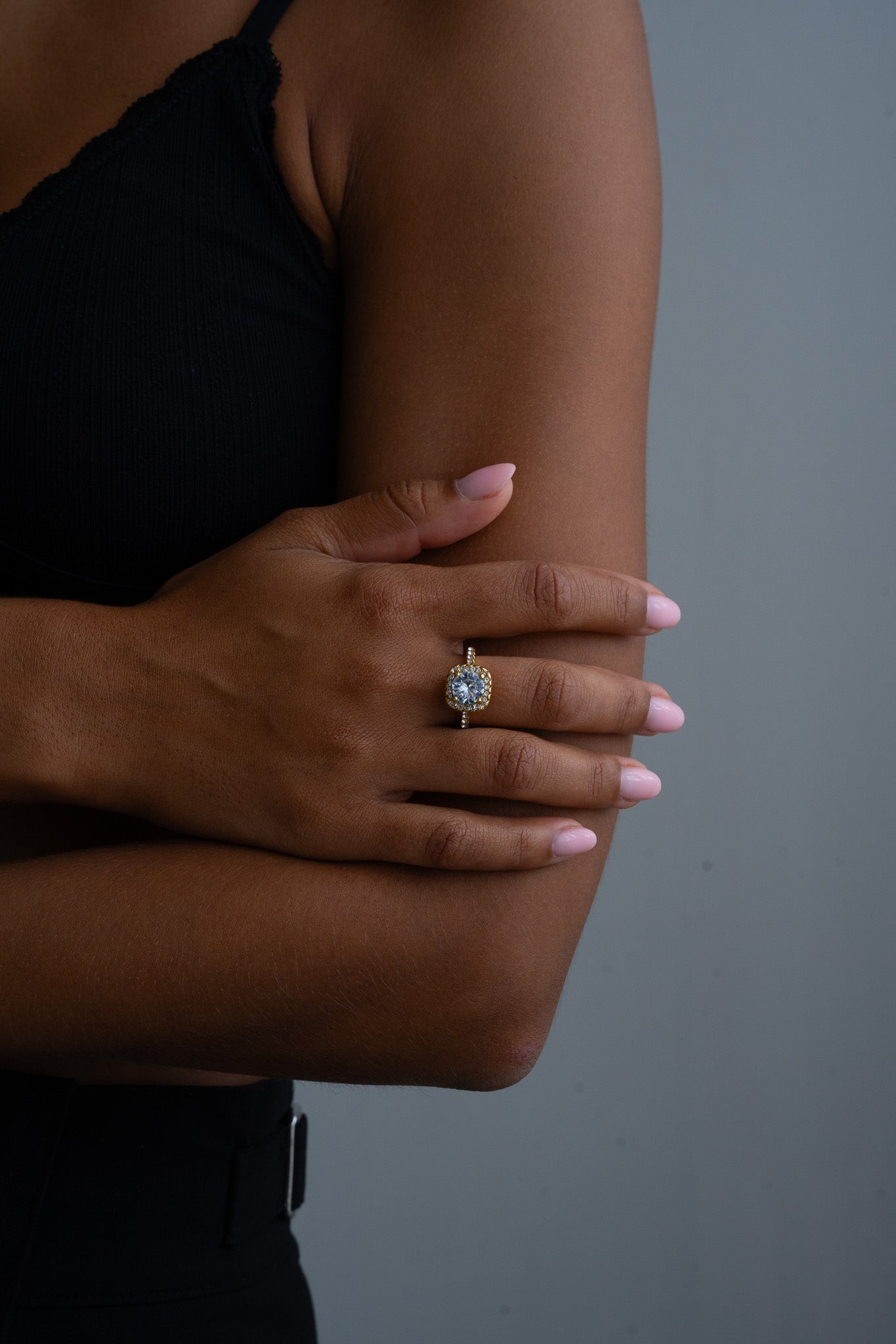 CUSHION CUT RING - Kumaya Jewelry