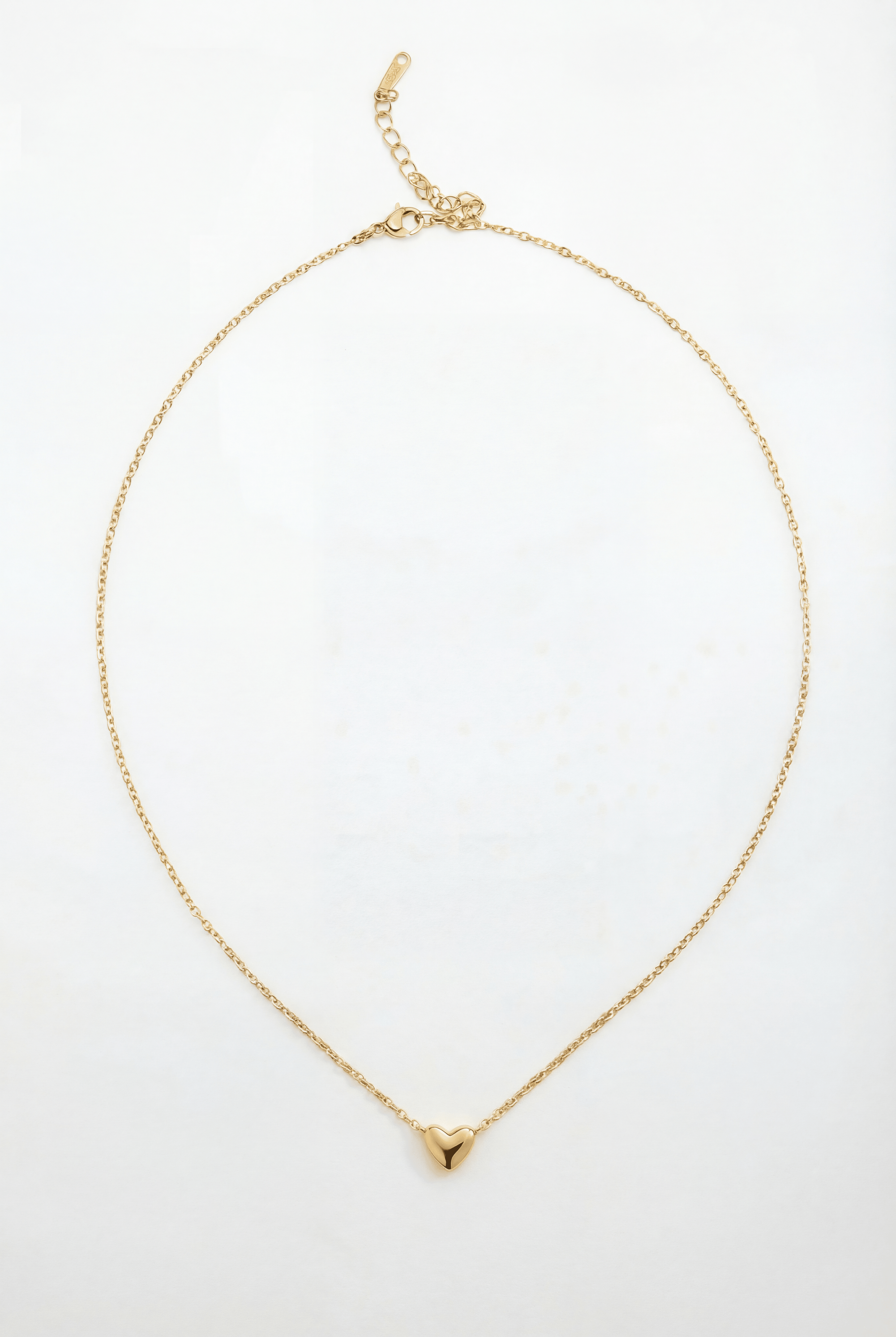 MOLDED HEART NECKLACE - Kumaya Amsterdam