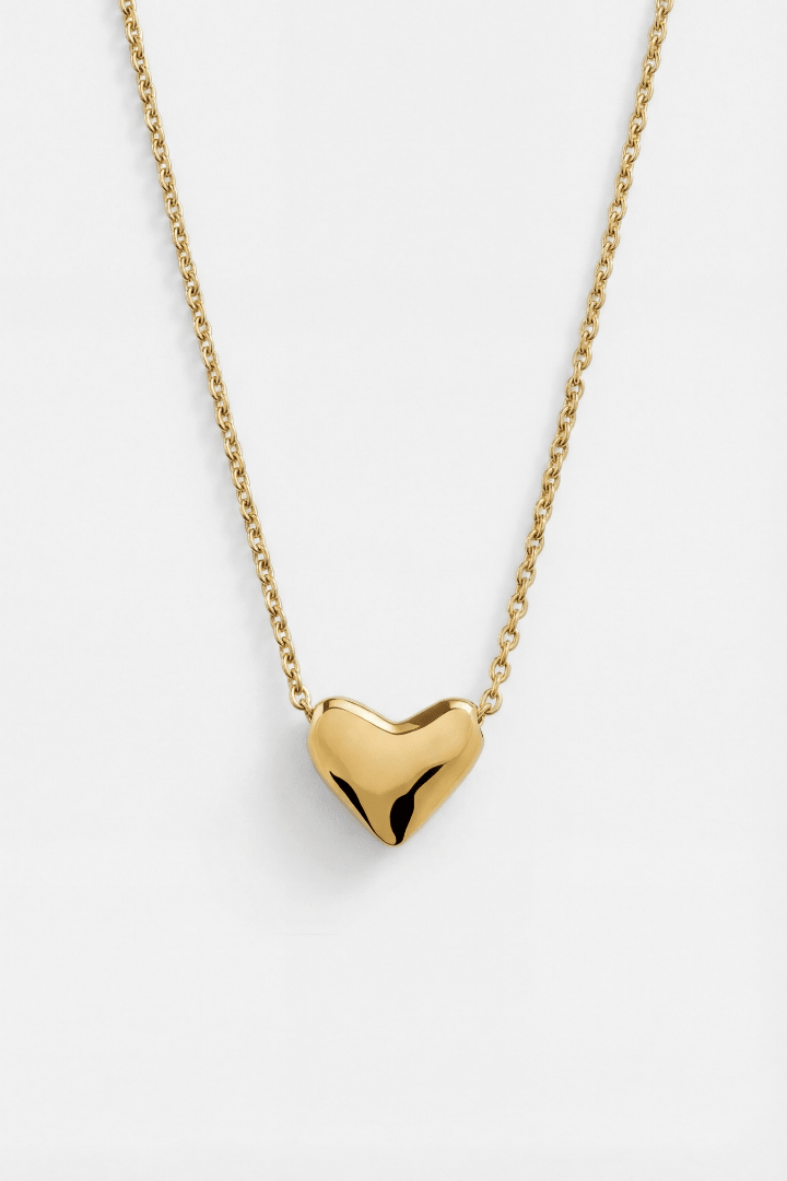 MOLDED HEART NECKLACE - Kumaya Amsterdam