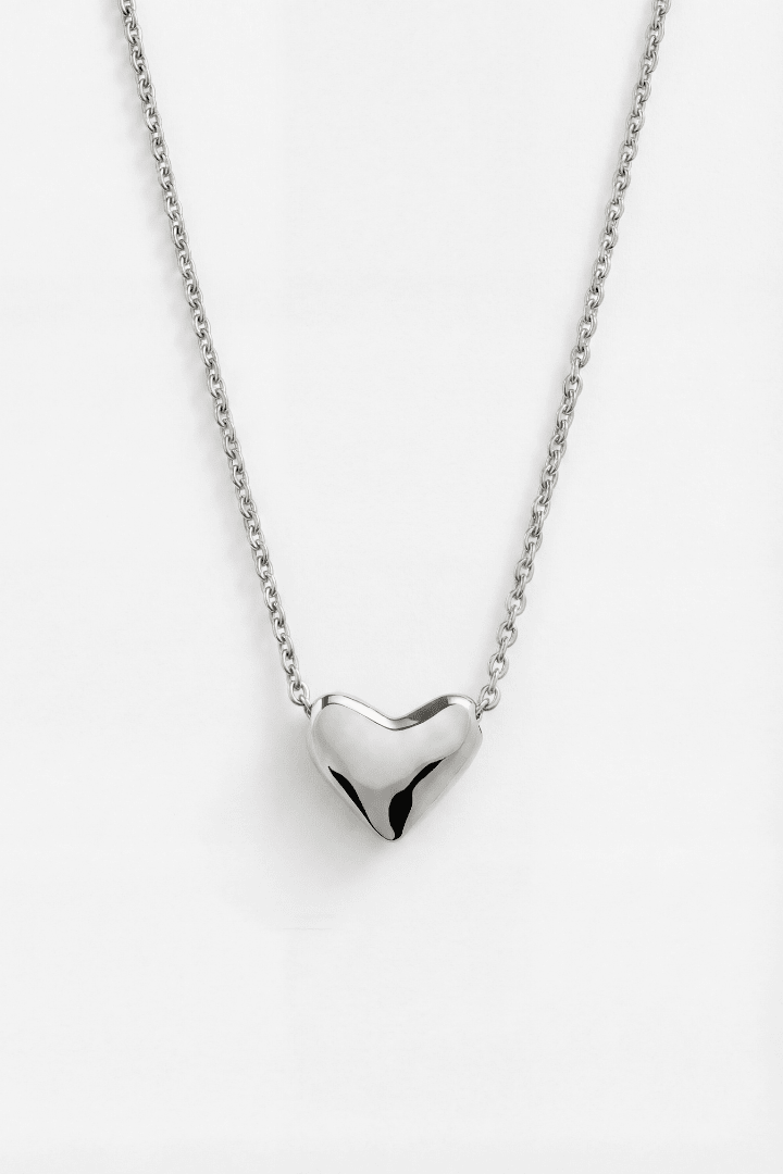 MOLDED HEART NECKLACE - Kumaya Amsterdam
