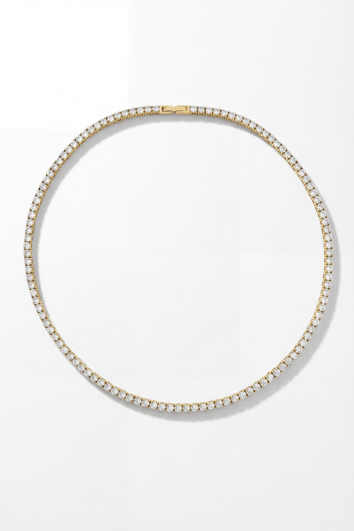 ROYAL TENNIS NECKLACE - Kumaya Amsterdam