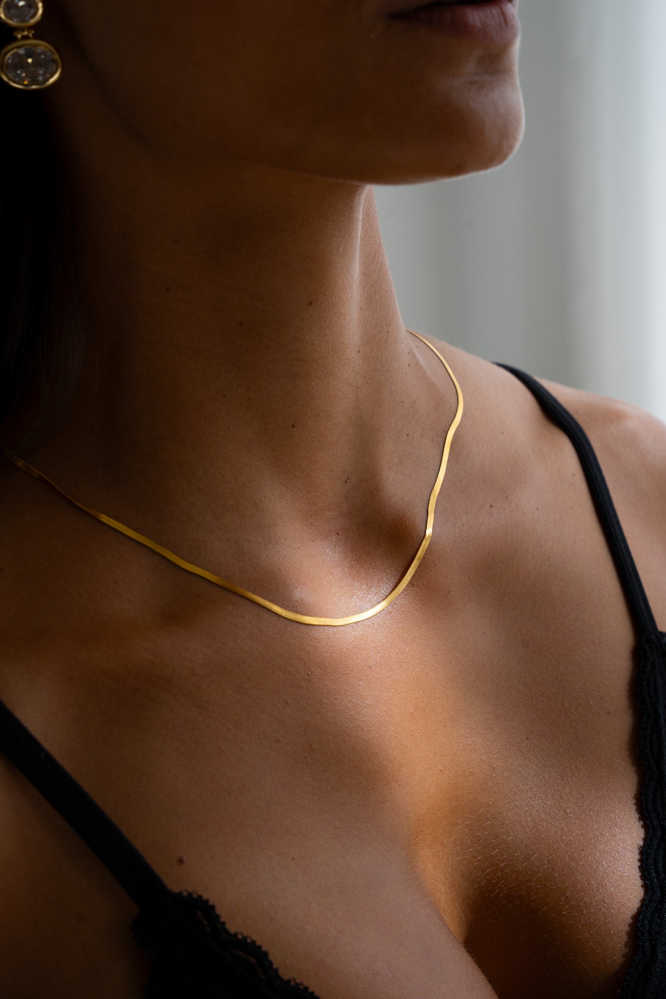 THIN SNAKE CHAIN - Kumaya Jewelry